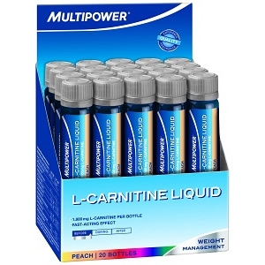 Multipower LCarnitine Liquid x Ampül Şeftali Aromalı